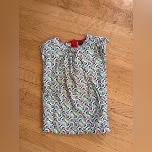 Tea collection butterfly sheath dress with pockets red zipper